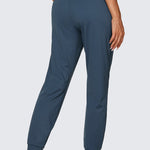 Women's Stretch Drawstring Jogger with Pockets 28'' Ink Gray