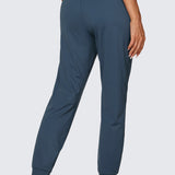 Women's Stretch Drawstring Jogger with Pockets 28'' Ink Gray