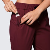 Women's Stretch Drawstring Jogger with Pockets 28'' Ink Gray