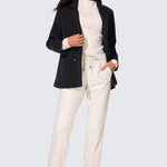 Women's Stretch Drawstring Jogger with Pockets 28'' Slate Blue