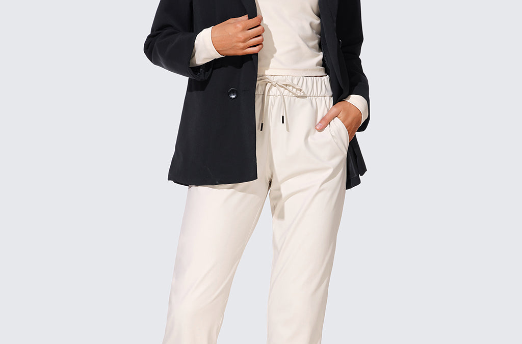 Women's Stretch Drawstring Jogger with Pockets 28'' Slate Blue