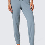 Women's Stretch Drawstring Jogger with Pockets 28'' Slate Blue