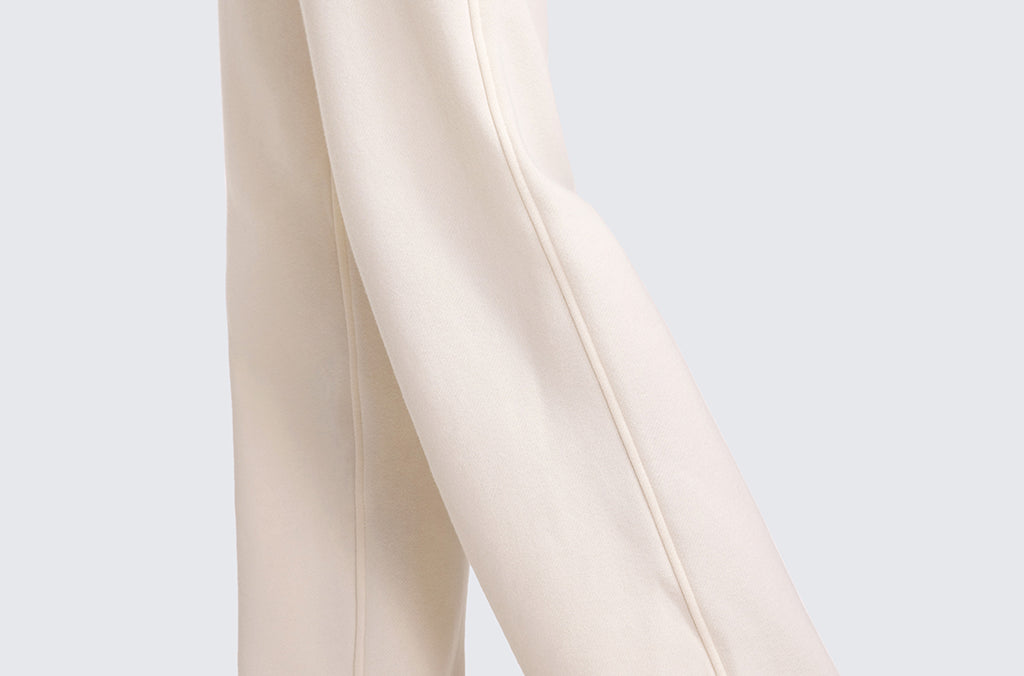 CRZ YOGA Women's Cotton Fleece Lined Sweatpants 30" Pomegranate