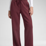 CRZ YOGA Women's Cotton Fleece Lined Sweatpants 30" Dove Grey Heather