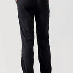 CRZ YOGA Women's Lightweight Straight Leg Pants 30" Black