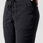 CRZ YOGA Women's Lightweight Straight Leg Pants 30" Black