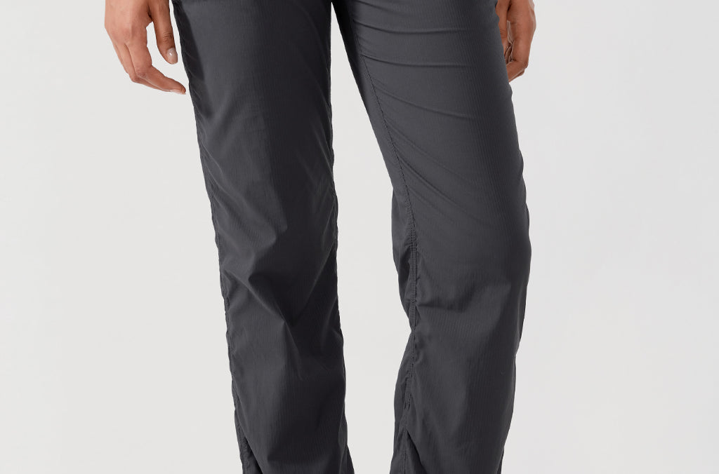 CRZ YOGA Women's Lightweight Straight Leg Pants 30" Black