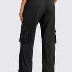 Woman's Lightweight Cargo Pants Black