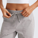 Woman's Lightweight Cargo Pants Dark Chrome