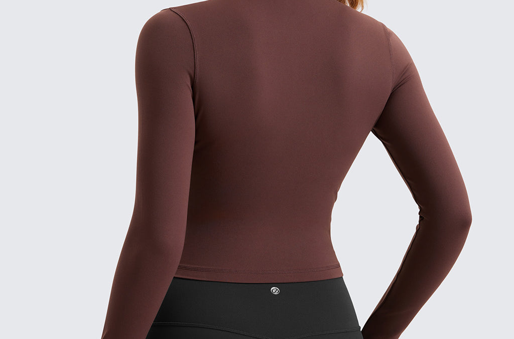 Women's Butterluxe Cropped Outerwear Full Zip Jackets Magenta Purple