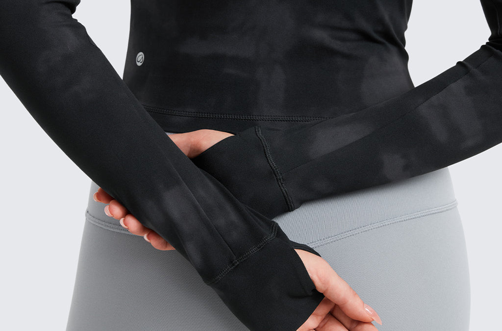 Women's Butterluxe Cropped Outerwear Full Zip Jackets White Apricot