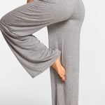 SOULVOR Wide Leg Casual Pants Moon Heather Grey