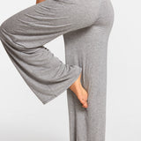 SOULVOR Wide Leg Casual Pants Moon Heather Grey