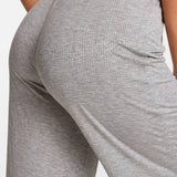 SOULVOR Wide Leg Casual Pants Moon Heather Grey