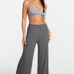 SOULVOR Wide Leg Casual Pants Twilight Gray