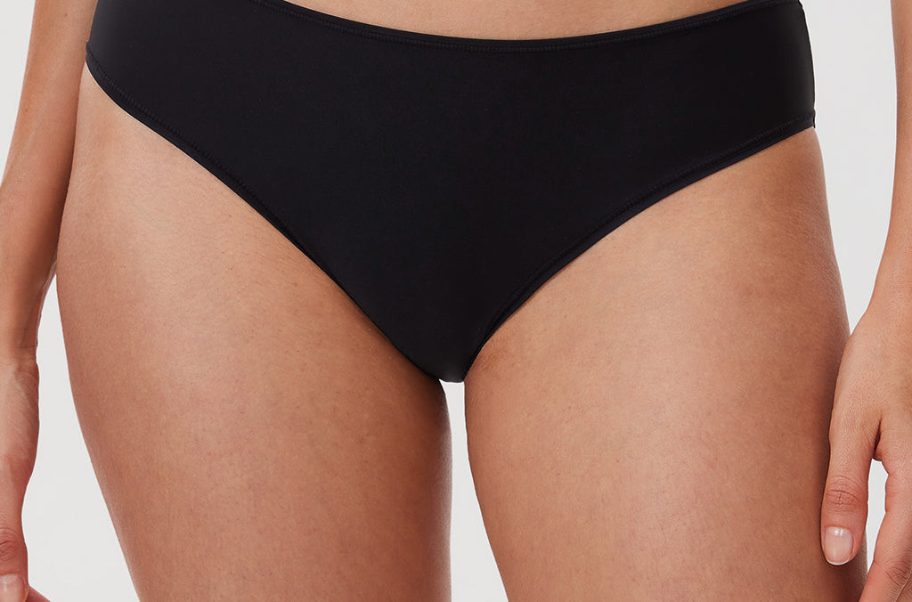 Women's Cheeky High Cut Bikini 3 Pack Basic 03 (3pack)