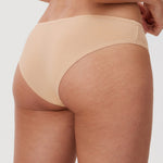 Women's Cheeky High Cut Bikini 3 Pack White (3pack)