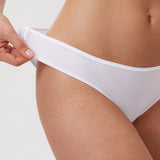 Women's Cheeky High Cut Bikini 3 Pack Black 3pack