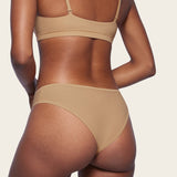 Women's Cheeky High Cut Bikini 3 Pack Basic 03 (3pack)