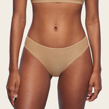 Women's Cheeky High Cut Bikini 3 Pack Parchment (3pack)