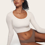 Women's Cheeky High Cut Bikini 3 Pack Soft Tan (3pack)