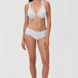 Women's Plunge Racerback Front Closure Bra French Gray