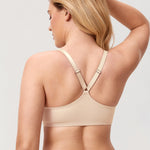 Women's Plunge Racerback Front Closure Bra French Gray