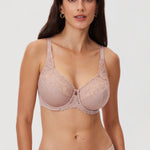 Women's Beauty Lace Bra Beige