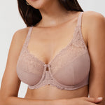 Women's Beauty Lace Bra Beige