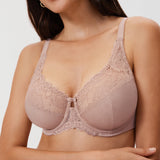 Women's Beauty Lace Bra Beige