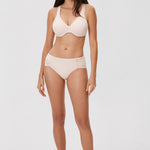 Women's Underwire Minimizer Bra Beige