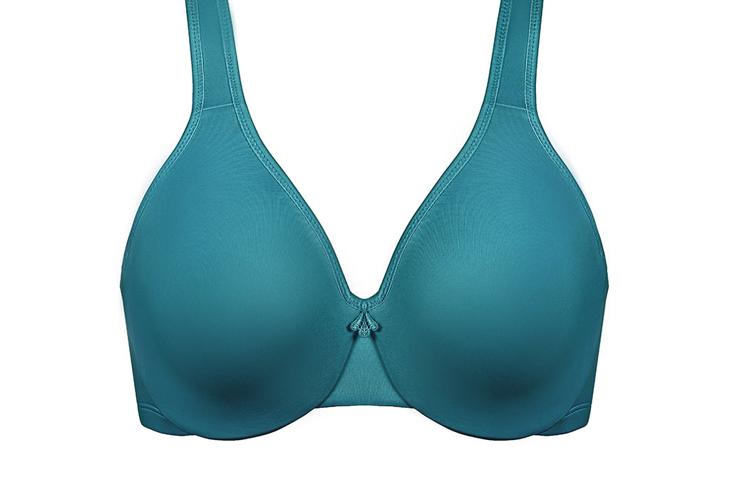 Women's Underwire Minimizer Bra Brown Violet