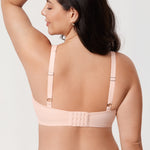 Women's Underwire Minimizer Bra Lipstick Red