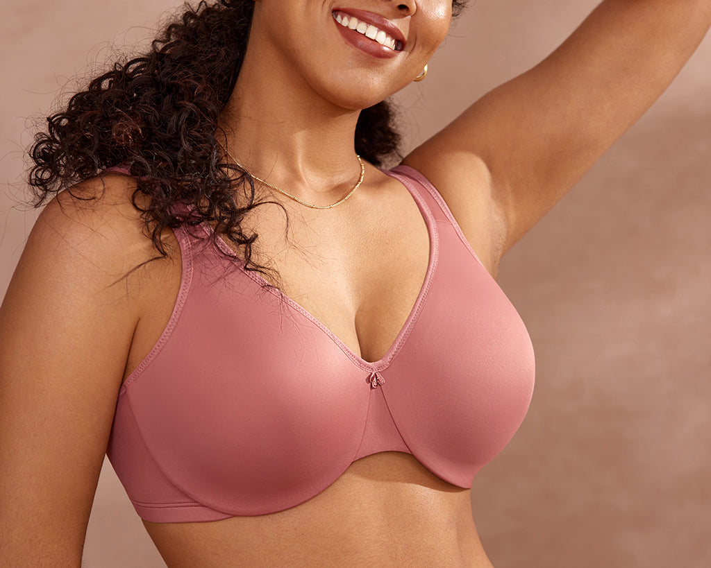 Women's Underwire Minimizer Bra Beige