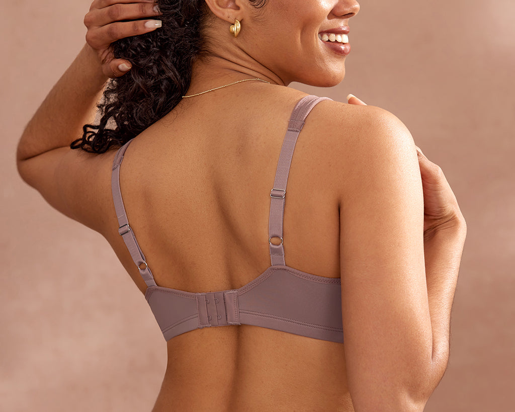 Women's Underwire Minimizer Bra Lipstick Red