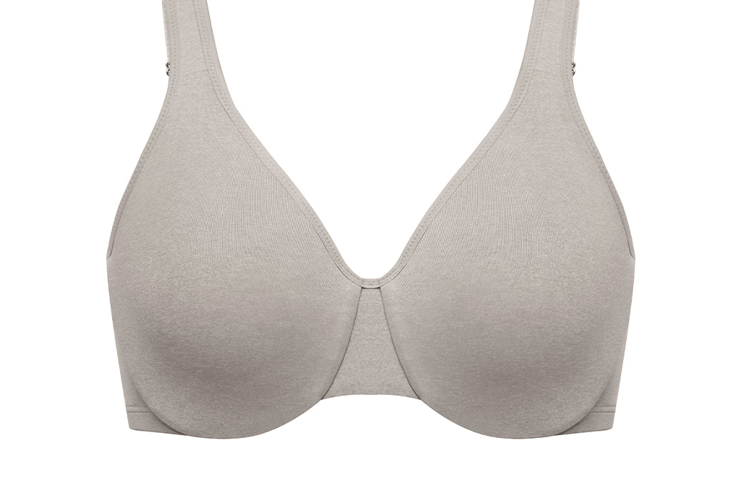 Women's Soft Minimizer Bra Shallow Heather