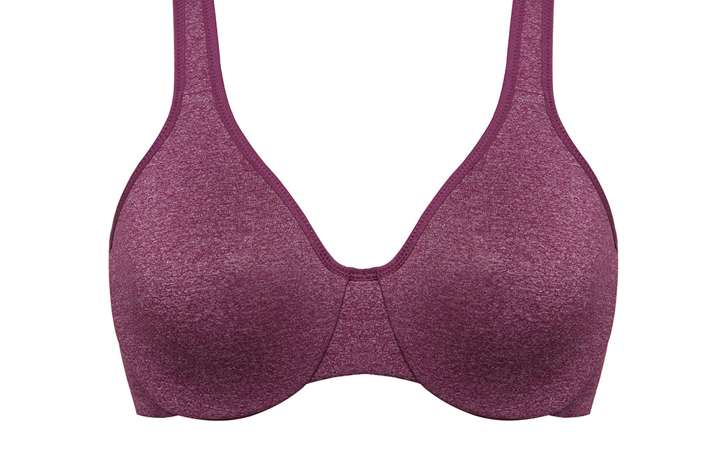 Women's Soft Minimizer Bra Shallow Heather