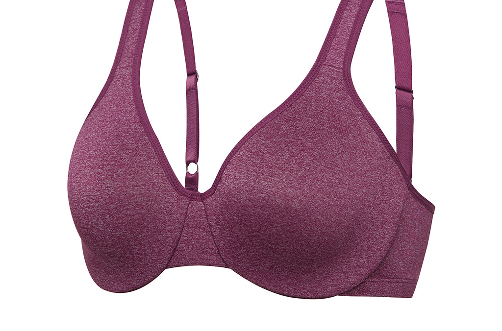 Women's Soft Minimizer Bra Shallow Heather