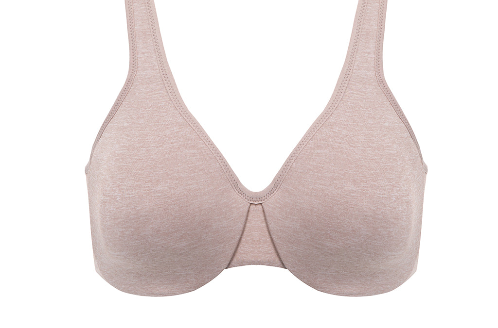 Women's Soft Minimizer Bra Oatmeal Heather