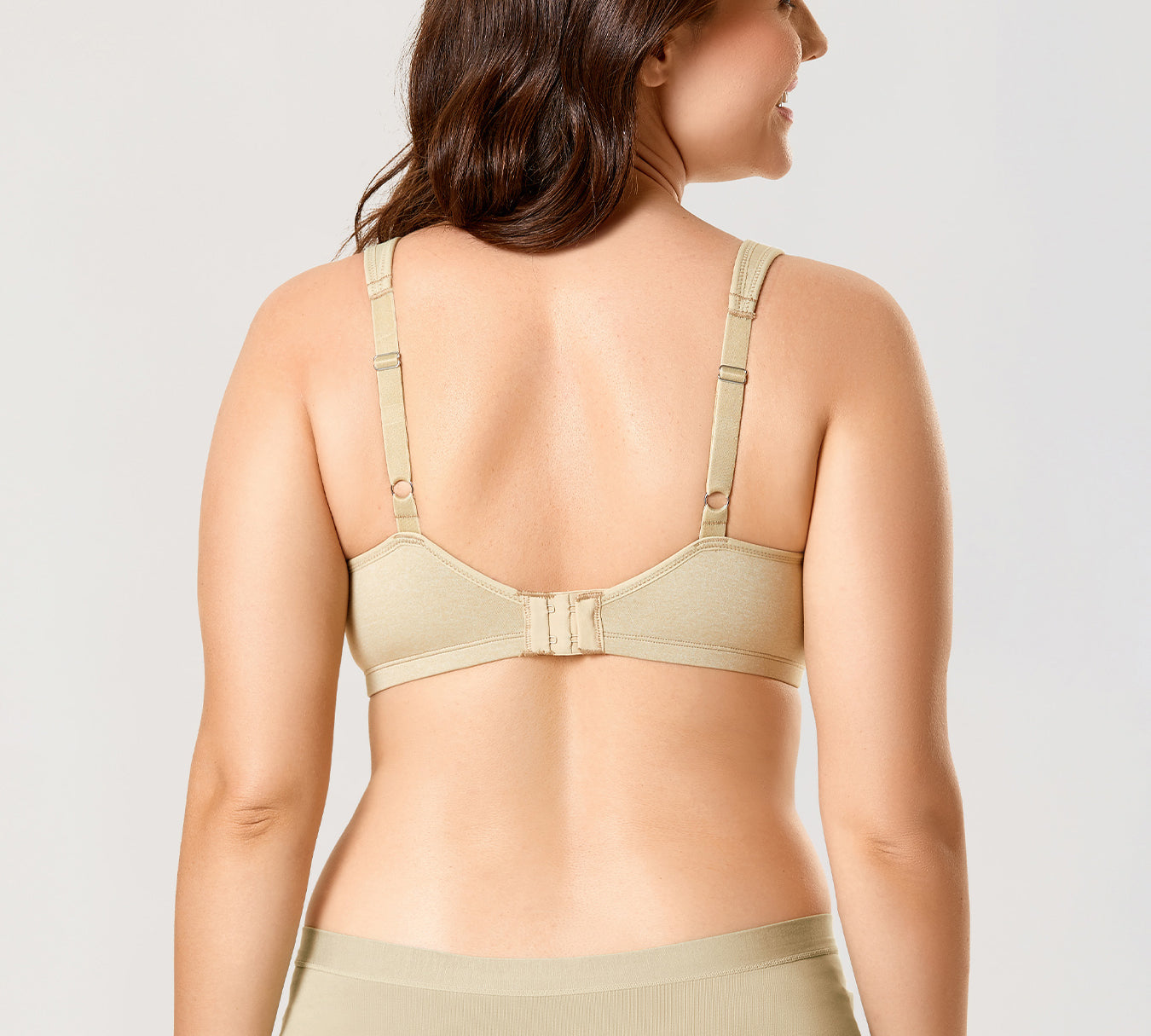 Women's Soft Minimizer Bra Oatmeal Heather