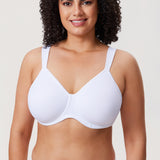 Women's Smooth Minimizer Underwire Bra Beige
