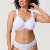 Women's Smooth Minimizer Underwire Bra Beige