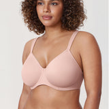 Women's Smooth Minimizer Underwire Bra Beige