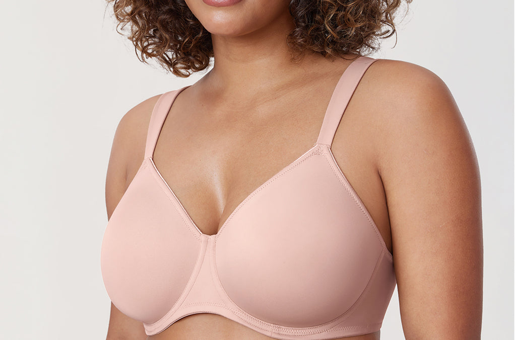 Women's Smooth Minimizer Underwire Bra Beige