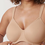 Women's Smooth Minimizer Underwire Bra Beige