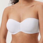 Women's Underwire Strapless Bra Gentle Rose