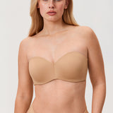 Women's Underwire Strapless Bra Barely Buff