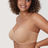 Women's Underwire Strapless Bra Barely Buff