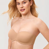Women's Underwire Strapless Bra Barely Buff
