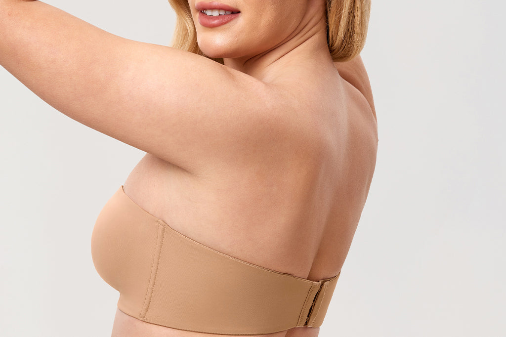 Women's Underwire Strapless Bra Barely Buff